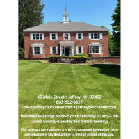 2025 Jaffrey Civic Center Annual Apppeal