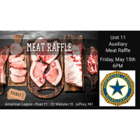 2026 American Legion Unit 11 Auxiliary Meat Raffle