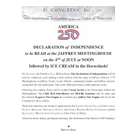 2026 Reading of the Declaration of Independence