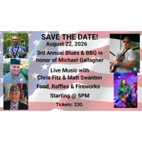 2026 3rd Annual Blues & BBQ Honoring Michael Gallagher