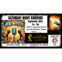 2026 Saturday Night Karaoke