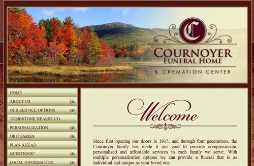 We were one of the first 7 funeral homes in New Hampshire to have a presence on the web