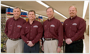 Jack Belletete, President; Michael Shea, Vice President; David Belletete, Sales Manager; Matt Shea, Manager - Peterborough