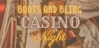 Boots and Bling Casino Night