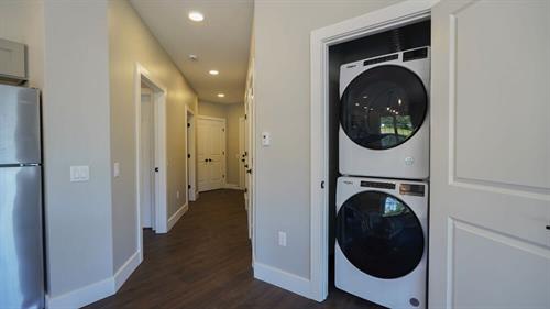Full sized washer and dryers