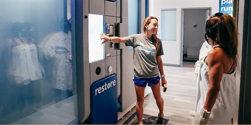 Come try our whole-body cryotherapy!