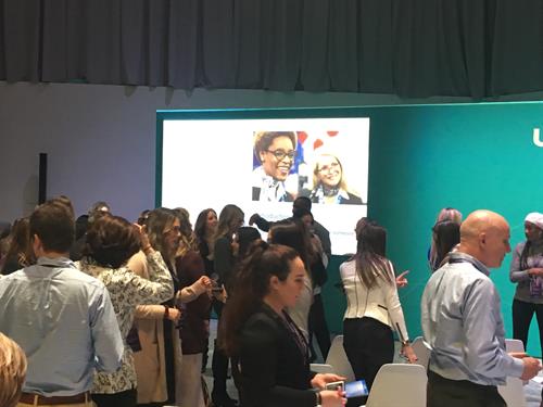 Year long project training 26000 United Flight Attendants on Customer Centricity