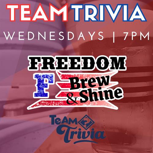 NEW Team Trivia Wednesdays!