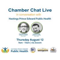 Chamber Chat Live- Hasting Prince Edward Public Health