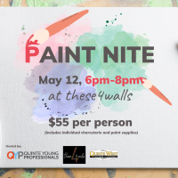 2022 QYP Paint Nite at these 4 walls
