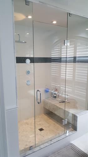 Custom shower glass: Get it installed or We provide consigned material with Design | Fabricate | Deliver Custom shower glass: Get it installed or We provide consigned material with Design | Fabricate | Deliver