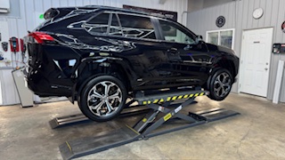Toyota Rav4, 3 stage paint correction, 6 year warranty ceramic coating, all glass, glass ceramic coating, Rim Faces ceramic coated