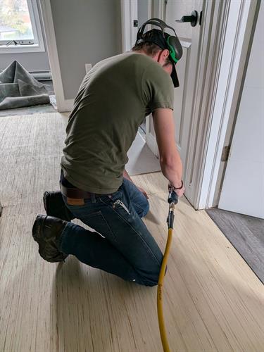 New Flooring Installation - Rental Apartment Turnover & Repairs