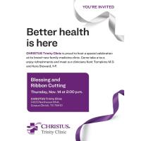 Ribbon Cutting for Christus Spohn Trinity Clinic