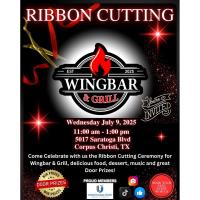 Ribbon Cutting for Wingbar & Grill