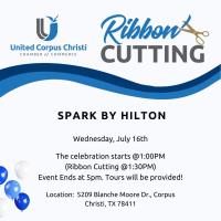 Ribbon Cutting of SPARK by Hilton