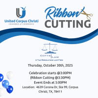 Ribbon Cutting for Cotts Law