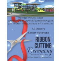 Ribbon Cutting Ceremony for Nueces County All Inclusive Sensory Playground