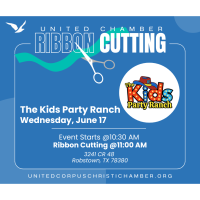 Ribbon Cutting for The Kids Party Ranch