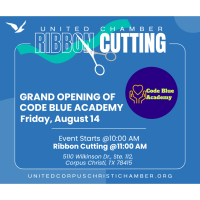 Ribbon Cutting for Code Blue Academy