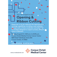 Ribbon Cutting fro CCMC Cancer Center