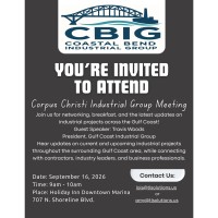 Coastal Bend Industrial Group Meeting