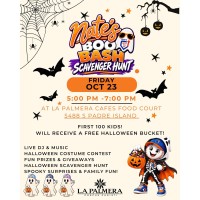 Nate's Boo Bash Scavenger Hunt