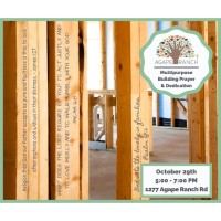 Agape Ranch Multipurpose Building Prayer and Dedication