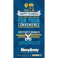 Grand Opening Ribbon Cutting Navy Army Community Credit Union
