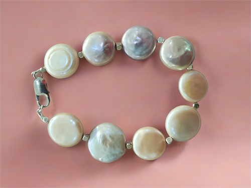 Coin Pearl Bracelet