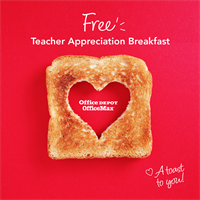 Free Teacher Appreciation Breakfast