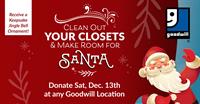 Clean out your Closets & Make Room for Santa!