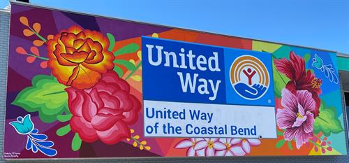 United Way of the Coastal Bend mural