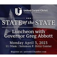 CHAMBER SUPPORTS THE TEXAS JOBS AND SECURITY ACT / GOVERNOR ABBOTT TO VISIT CORPUS CHRISTI	 