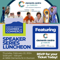 Clements Centre - Speaker Series Luncheon