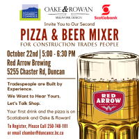 Pizza & Beer Mixer for Construction Trades October 22