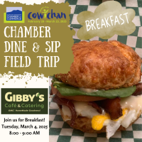 Dine & Sip Chamber Field Trip | Breakfast at Gibby's