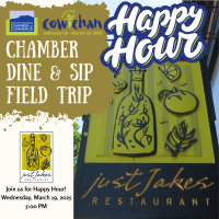 Dine & Sip Chamber Field Trip | Happy Hour at Just Jakes