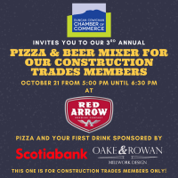 Pizza & Beer Mixer for Construction Trades October 21