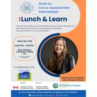 Lunch & Learn | Duncan Local Inmmigration Partnership