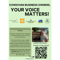 Cowichan Business Owners I Your Voice Matters - Joint Mixer Community Futures and Duncan Cowichan Chamber of Commerce