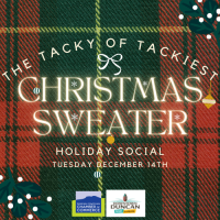 The Tacky of Tackiest Christmas Sweater Holiday Social