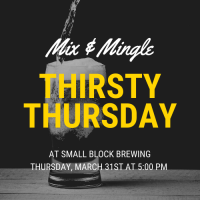 Chamber Mix & Mingle | Thirsty Thursday at Small Black Brewing