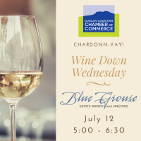 Wine Down Wednesday at Blue Grouse Estate Winery July 12, 2023
