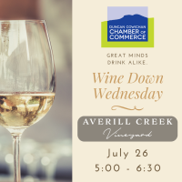 Wine Down Wednesday at Averill Creek Vineyard July 26, 2023