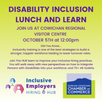 HUB Disability Inclusion | Lunch & Learn