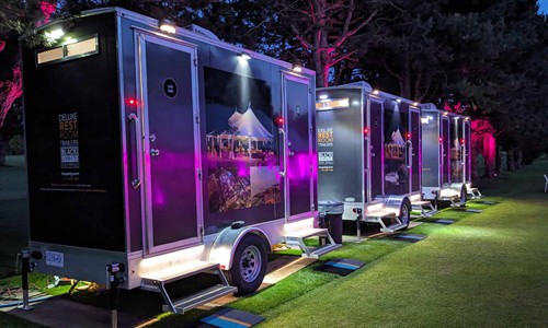 Luxury Washroom Trailers (2 or 3-stall)