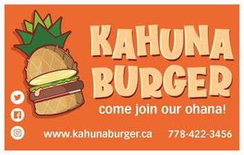 Aloha Bowls & Kahuna Burger