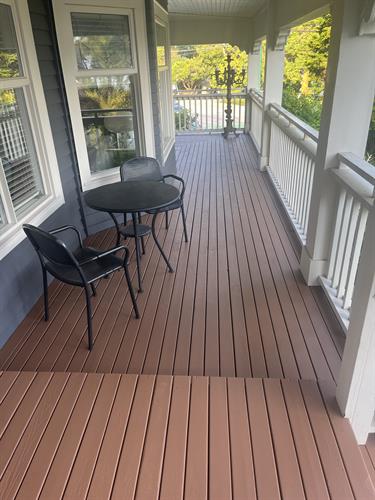 refinishing decks