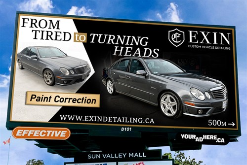 EXIN Custom Detailing: Creative Design & Ad Updates included